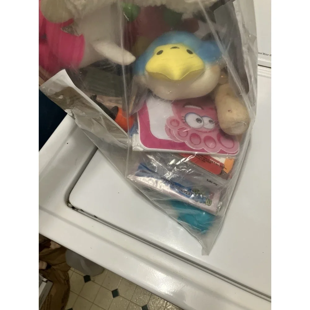 Grab Bag Of Monster High, Plushies, Chick Fil A Toy Figures 2 Lbs 3.6 Oz.